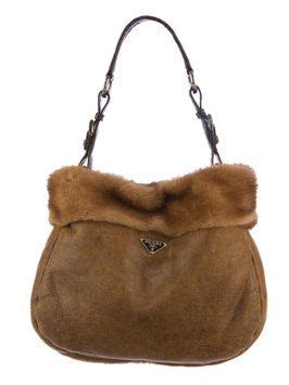 prada hobo shearling|Prada hobos for sale.